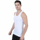 Men's Sleeveless Vest Combo Pack of 5 - White